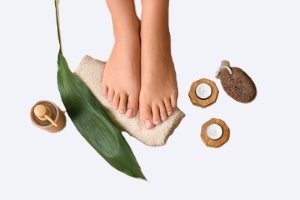 Elysian Candle Spa pedicure